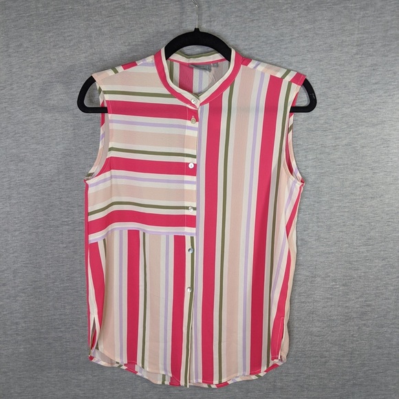 🎄 3/$35 👯♀️Host Pick⚡️ B. Young Gabriele Striped Shirt - Picture 3 of 7